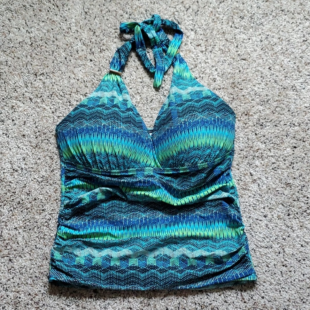 La Blanca tankini top